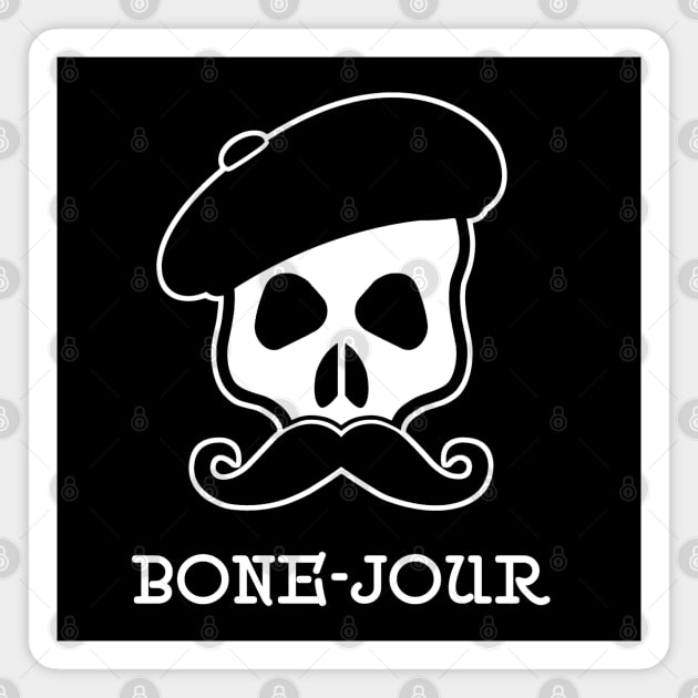 Bone-jour Magnet by AngryMongoAff